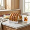 Easy To Clean Bread Rack Durable Bread Holder Carry Stand Toast Rack  Kitchen Organizer