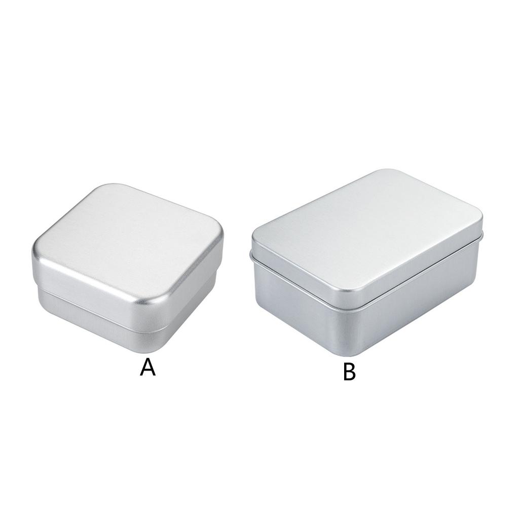 Lightweight Aluminum Soap Holder with Lid Aluminum Soap Box Container with Removable Draining Layer Moisture Resistant