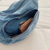 Women Casual Satchel Shoulder Bag Ladies Small Capacity Denim Vintage Messenger Bag Adjustable Strap Daily Tote Bag Multifunction Chic Hobo Bag