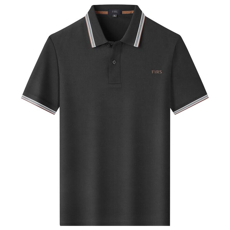 FIRS Men's Cool Touch Color-Block Polo Shirt