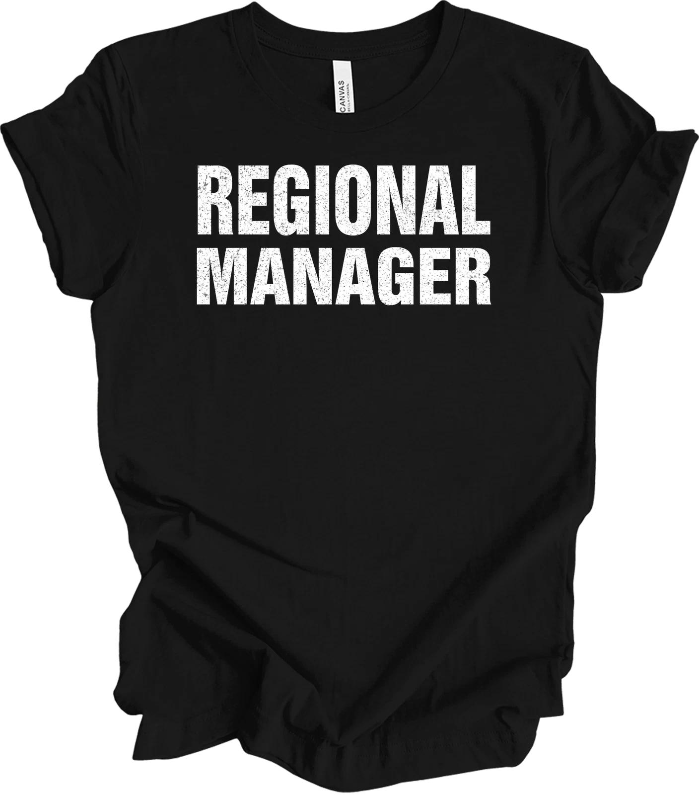 Regional Manager T shirt - Unisex Office Humor Tee 4XL