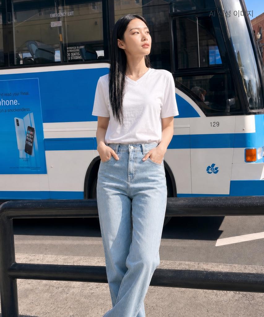 ROEM Linen Wide Denim (Basic Ver.) Rmtjg25G02