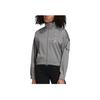Originals Lrg Track Top Logo Casual Sports Stand Collar Long Sleeve Jacket Women Jacket Gray FS7227