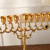 M-Modern-Elegant Table Candle Holder High-End Decorative Piece For Candlelight Dinner Gold