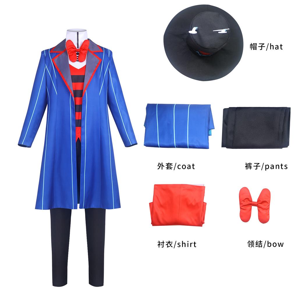 Neues Angebot Amerikanisches Drama Hell Inn Cos-Kleidung Hell Inn Alastor Cosplay-Kleidung