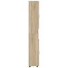 Bathroom Cabinet Set TULUM Sonoma Oak 37 x 31.5 x 203 cm