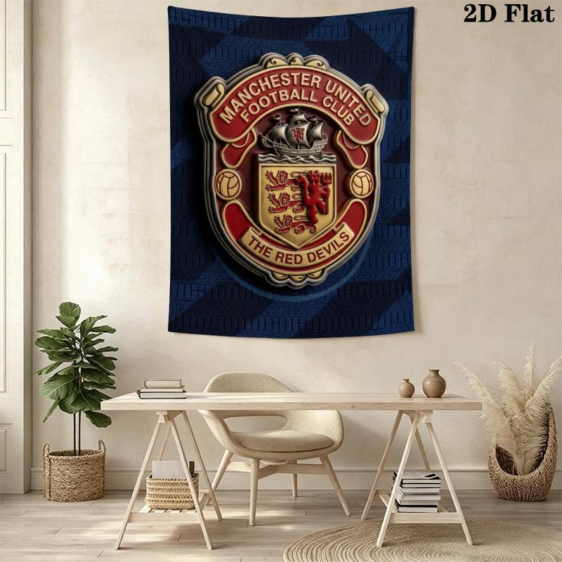 Manchester United Youth Courage Greatness Bedding 1 Duvet Cover 2 Pillowcase Without Core Soft And Comfortable Christmas Birthday Gift