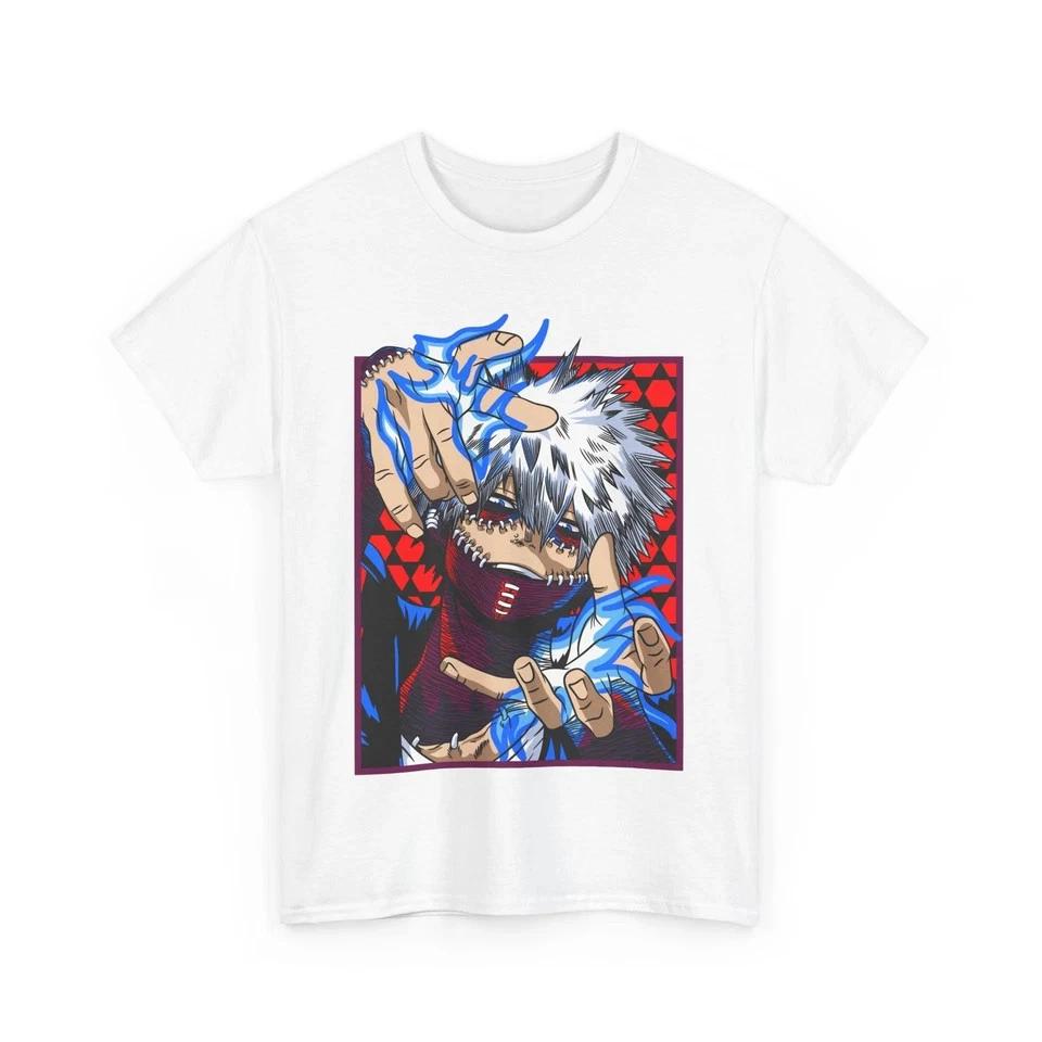Dabi TShirt Toya Todoroki Tee Anime Boku No Hero Academia TShirt White S