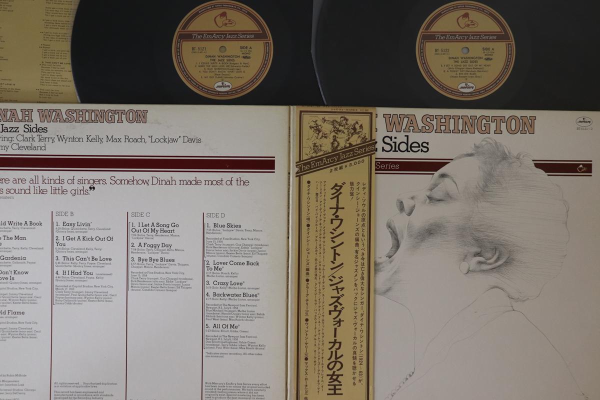

LP Record DINAH WASHINGTON - Jazz Sides BT5121 MERCURY 1976 Japan Obi Jazz Used