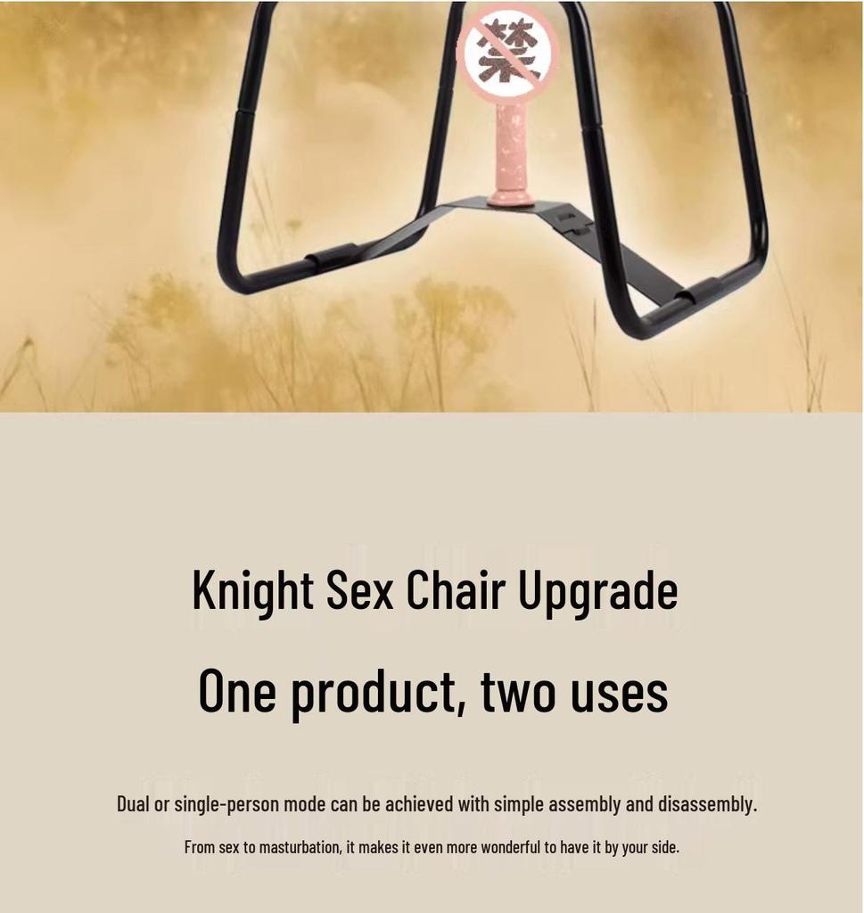 Intimate Accessory Chair with Built-In Masturbation Device for Couples