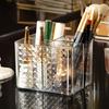 Clear Acrylic Makeup Brush Holder Desk Cosmetic Organiser Lipstick Storage Lipstick Storage Holder