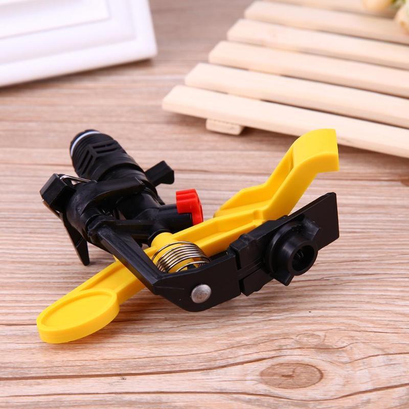 1/2" 360 Rotating Sprinkler Rocker Arm Irrigation Water Spray Nozzle Adjustable Angle Lawn Nozzle