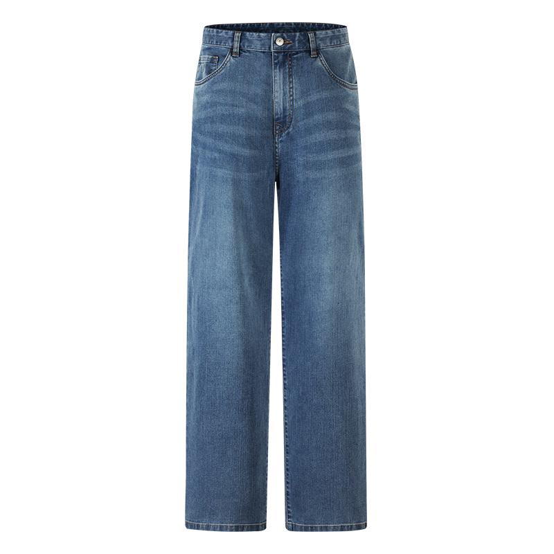 Navigare Men's Cooling Relaxed Fit Denim Jeans