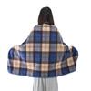Flannel Shawl Elegant  Blanket Wearable Lazy Casual Office Warmth Shawl Blanket for Comfort And Style Multifunction