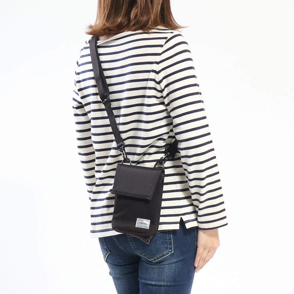 Porter Switch Shoulder Pouch, 874-04681, Black/10