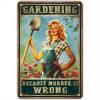 Vintage Tin Sign Retro Metal Plaque Home Wall Decor