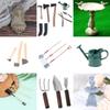 Hot 1:12 Dollhouse Mini Garden Implement Watering Can Scissors Axes Shoes Rake Garden Pool Doll Decor Accessories