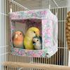 Breathable Mesh Bird Hanging Bed Bite Resistant Parrot House Multi-functional Bird Nest  Sparrows