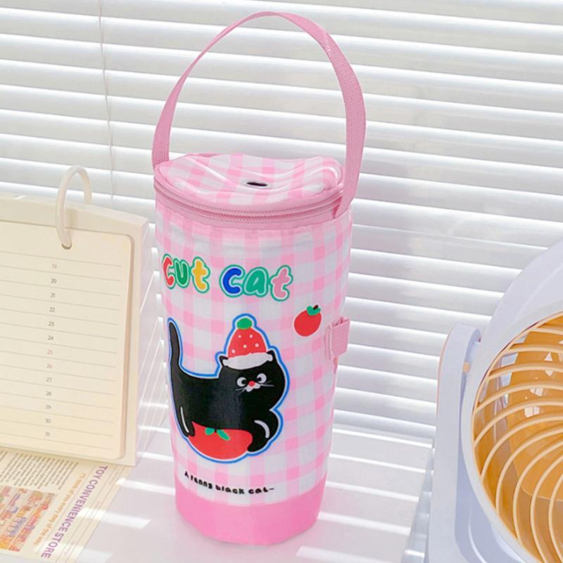 1 Stück Oxford-Stoff Milchtee-Tragetasche Tragbar Wärmeisolierende Becherabdeckungstasche Umweltfreundliche Handtasche Tassen-Zubehör