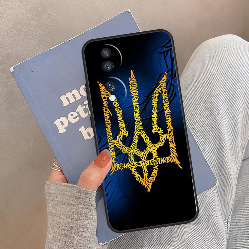 Ukraine Flag Case For Honor Magic 5 6 7 8 Pro Cover For Honor 200 400 Lite 50 70 90 X8a X8b X9a X9b X9c