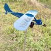 Metal Airplane Weathervane