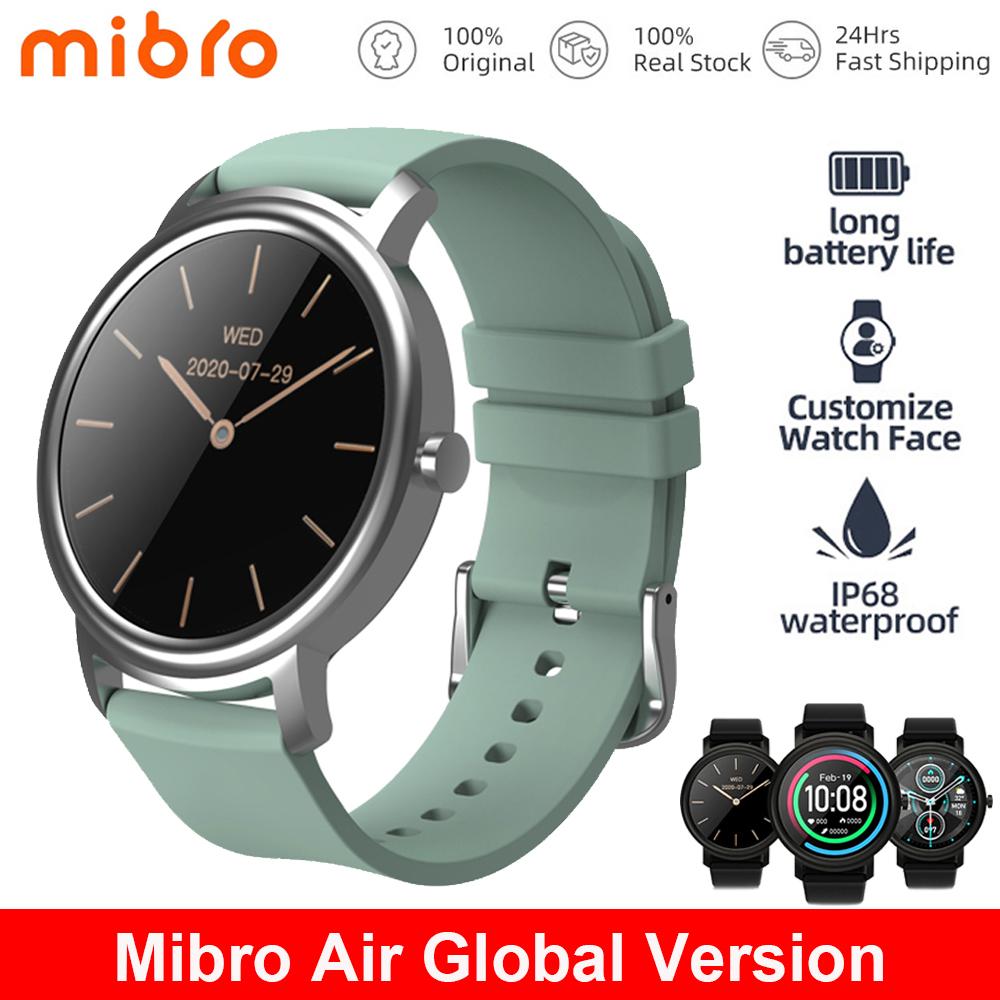 Buy Mibro Air Smart Watch Men Women IP68 Waterproof Bluetooth 5 Sleep  Monitor Fitness Heart Rate Tracker SmartWatch Android IOS at affordable  prices — free shipping, real reviews with photos — Joom