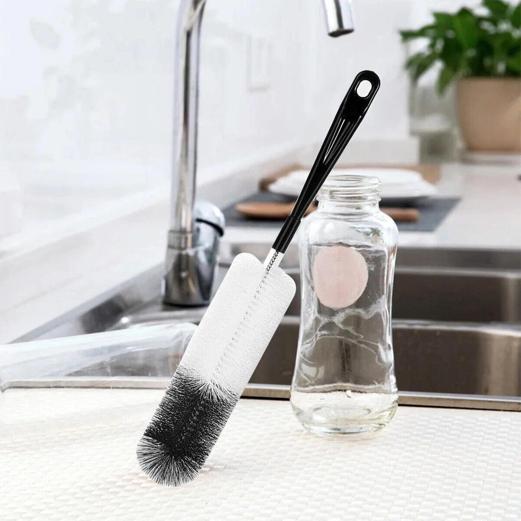 8X Straw Brush Set Cleaner Bottle Glass Tube Pipe Small Long Cleaning