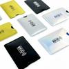 Laser RFID Card Sleeve Anti-scanning Anti-degaussing Anti-theft Brush NFC Bank ID Card Aluminum Foil Shielding Card Sleeve