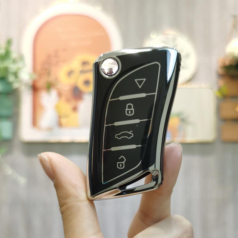 Compatible Aftermarket Key Case for VVDI Toyota, Honda, Nissan Blade, Lexus Folding Key Bag