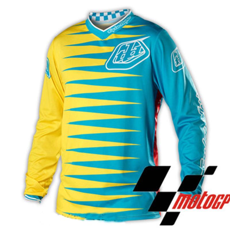 Motorcycle off-road shirt long-sleeved downhill suit mountain shirt summer quick-drying fast cycling suit outdoor T-shirt quick-drying S