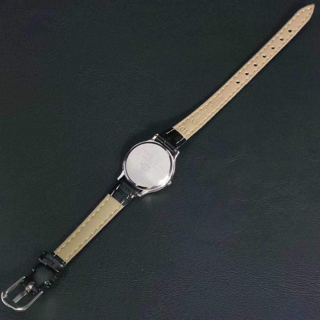 [USED] SEIKO Credor 18KT Gold Silver Leather