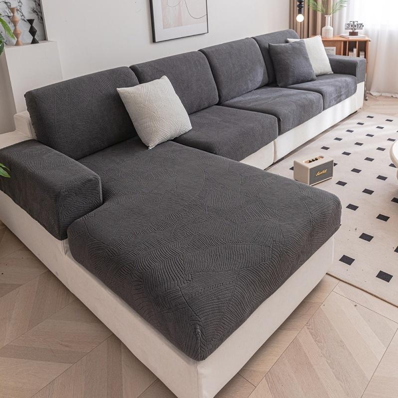 Non-Slip Dustproof Simple Style Sofa Slipcover Four Seasons Universal Elastic Couch Fitted Cushion Covers Sofa Pad Mattress