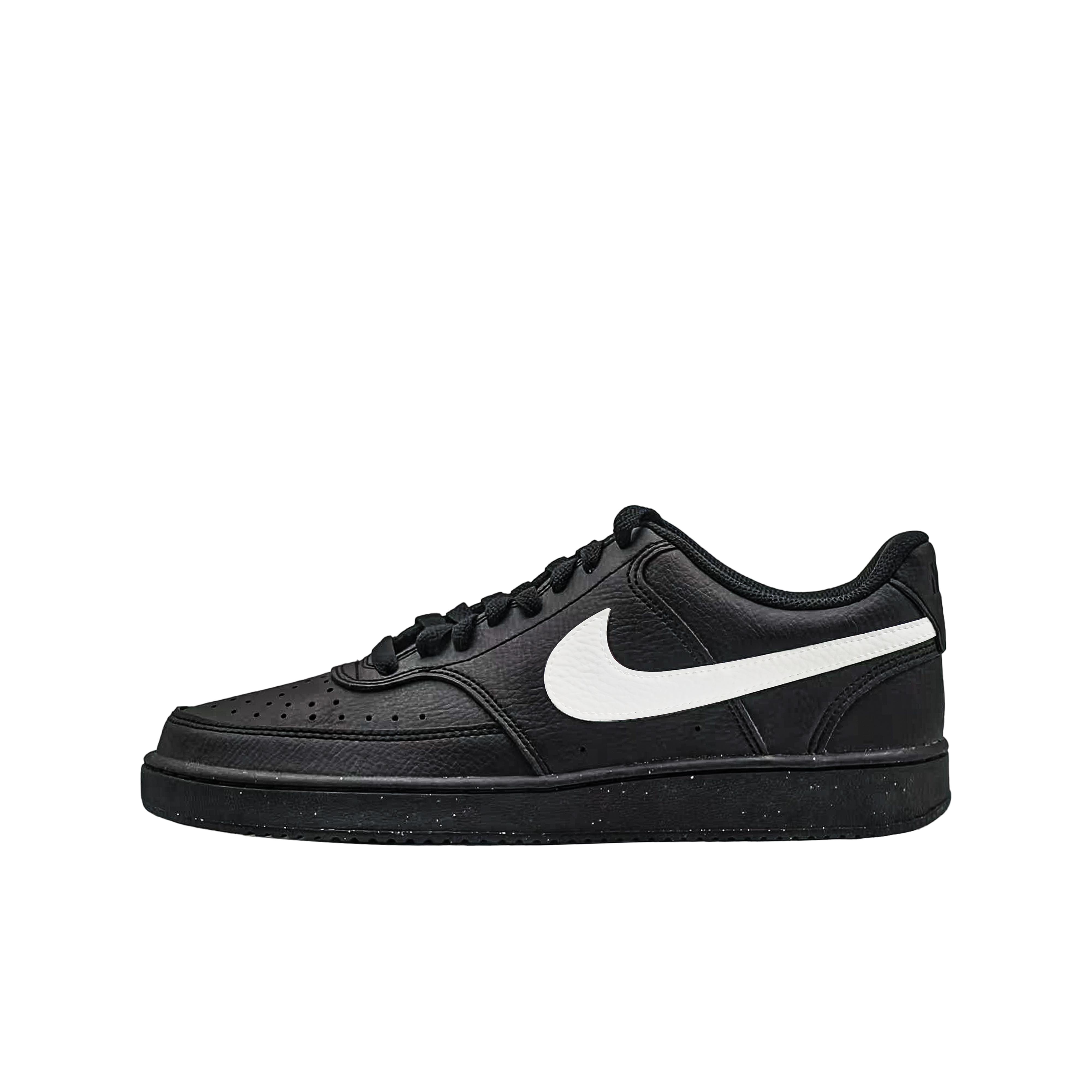 

Nike Court Vision Lightweight And Breathable Low top Skateboard Shoes Unisex Black White DH2987-002(Team577-vision) 35.5