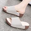 Women Slide Slippers Sandals Outdoor Open Toe Chunky Slippers Casual Thick Sole Height Increase Platform Sandals