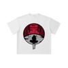 260 GSM Double Yarn 32 Count 100% Cotton Naruto V8 Itachi Print Unisex Heavy Cotton T Shirt