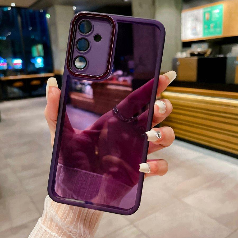 Transparent Phone Case For Samsung Galaxy S26 A37 A57 A36 A16 A56 A35 A54 A34 A14 A26 5G A32 A17 A13 A33 A53 A15 A25 Camera Lens Protector Film Cover
