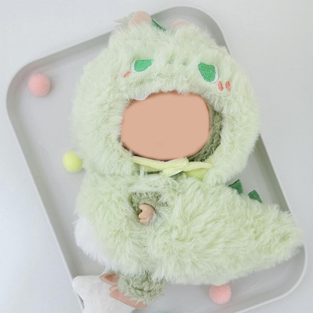 3 Piece Plush Doll Clothing Set For 1st 2nd 3rd Generation Stuffed Toys Soft Costume Outfit With DIY Accessories