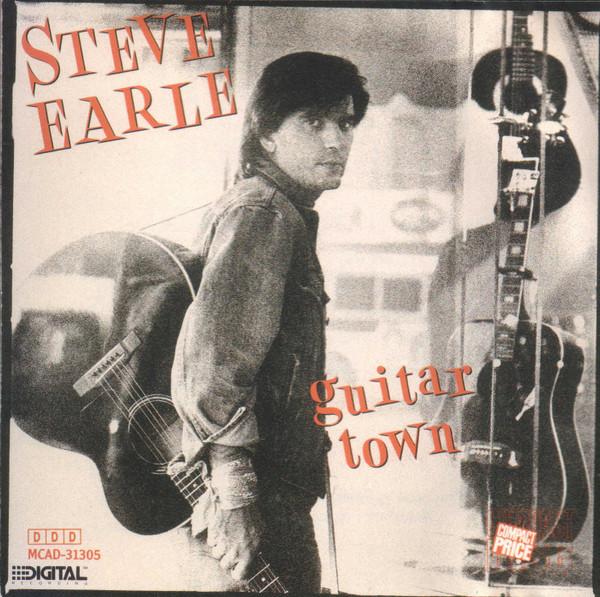 

CD STEVE EARLE - Guitar Town MCAD31305 MCA Records 1989 US Pop Used