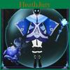 Detailed And Elegant Genshin Impact Abyss Mage Halloween Costume For Photography Sessions
