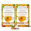 Chai Vedic Tea | Ashwagandha Tea | Herbal Tea | Turmeric | Infusion Tea | 40 Tea Bags | Tea Powder