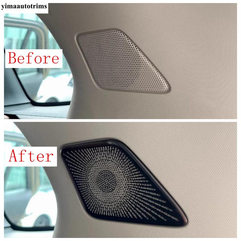 Pillar C Horn / Door Speaker / Inner Handle Bowl / Reading Lights Lamps Frame Cover Trim Accessories For Mazda CX-50 - 2024