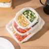 1pc-Bento Box Lunch Box, Leak-Proof Portable Large Capacity Lunch Box, Microwave Safe Bento Box For Work School Camping