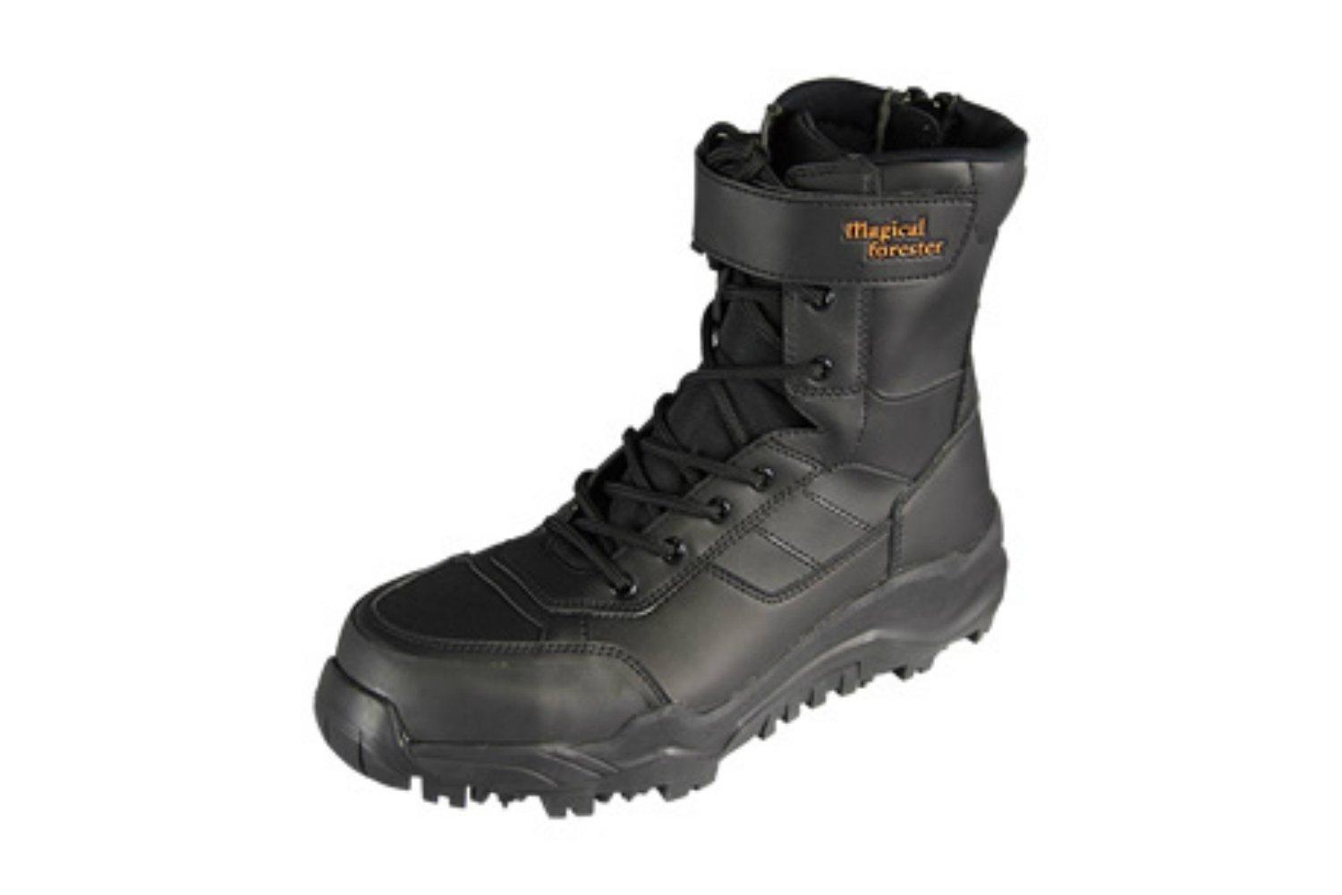 

Safety work forestry reinforced resin toe grass toe Magical Forester unisex cm [Marugo] shoes, shoes, spikes, boots, work, cap, zipper, Marugo, чорний