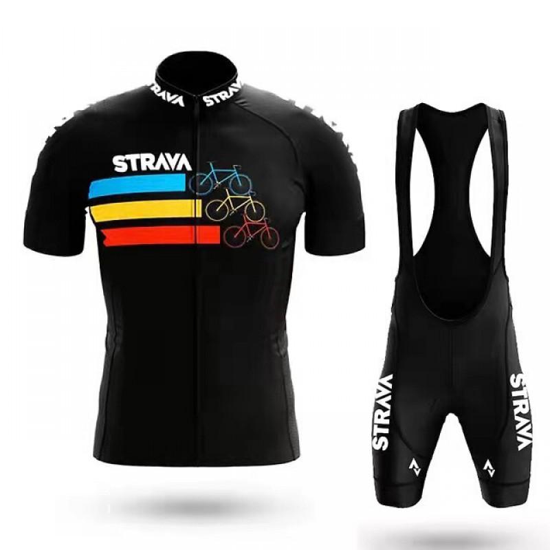Herren Damen Radsport Trikot Set Kurzarm Schnelltrocknend Fahrradbekleidung Rennrad Mountainbike Outdoor Sport