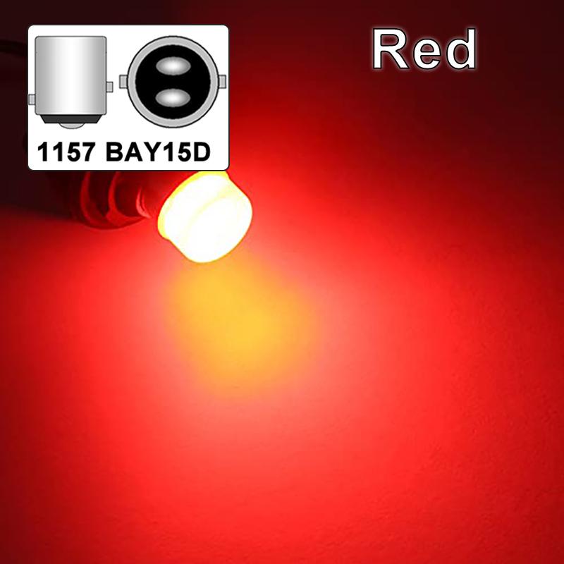 2/4/6/8/10 PCS P21W BA15S 1156 P21W BAY15D 1157 LED Bulb 12V 600LM 6500K White Super Bright Car Turn Signal Brake Parking Lights Back Up Lights 1