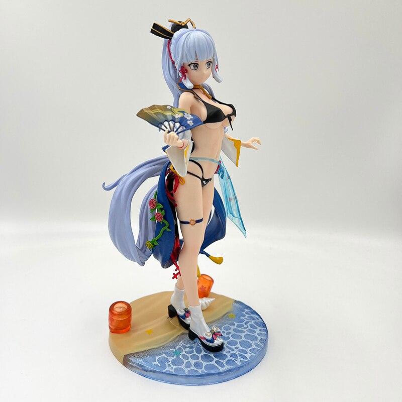 26cm Genshin Impact Kamisato Ayaka Sexy Anime Figure Genshin Impact Mona Action Figure Klee /Qiqi Figurine Collectible Doll Toys