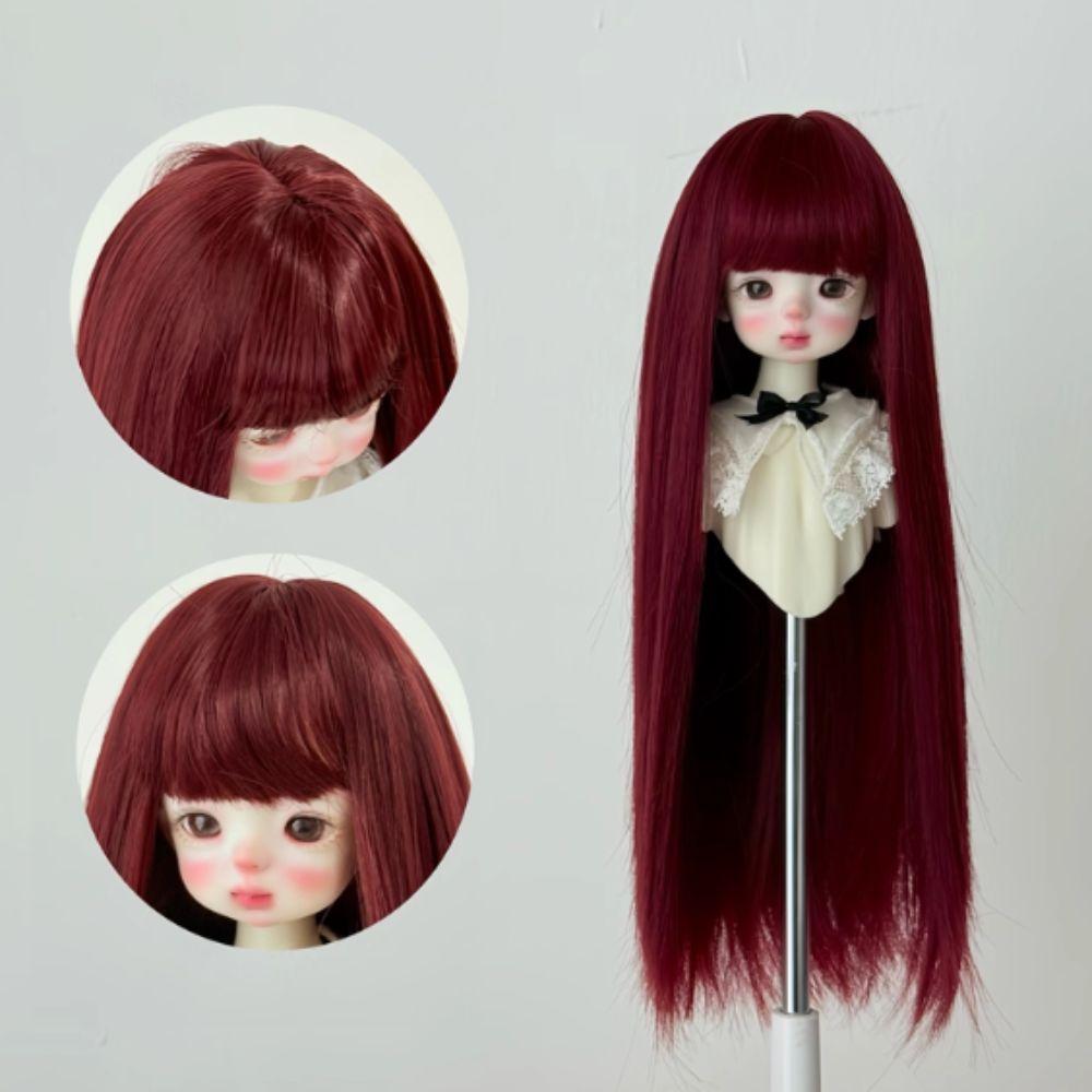High Temperature Silk BJD Doll Hair 1/3 & 1/4 & 1/6 Doll Hair Wig Bjd Doll Wig  Doll Accessories