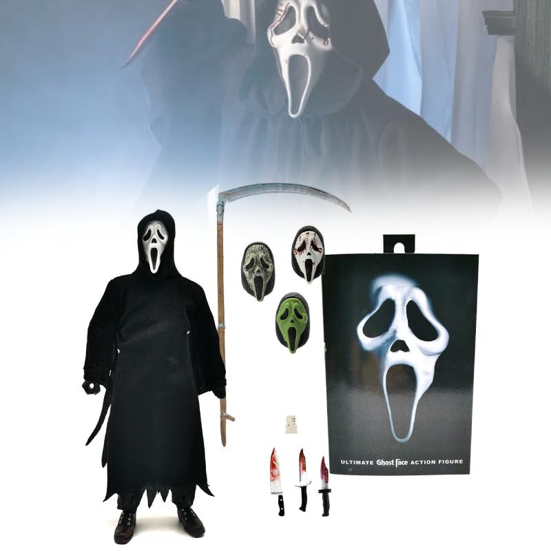 Scream Ghostface Premium Ghost Face Ultimate 7in Actionfigur Leker Modell