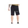 Puma Letter Print Cotton Drawstring Shorts Men Bottoms Black 597479-01