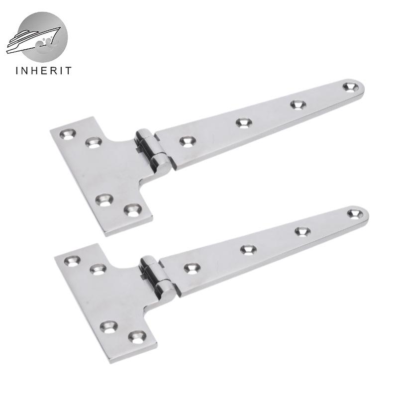 316 Stainless Steel T-Shaped Cabinet Glass Door Hinge (152x75x4.5/100x54x4.8)